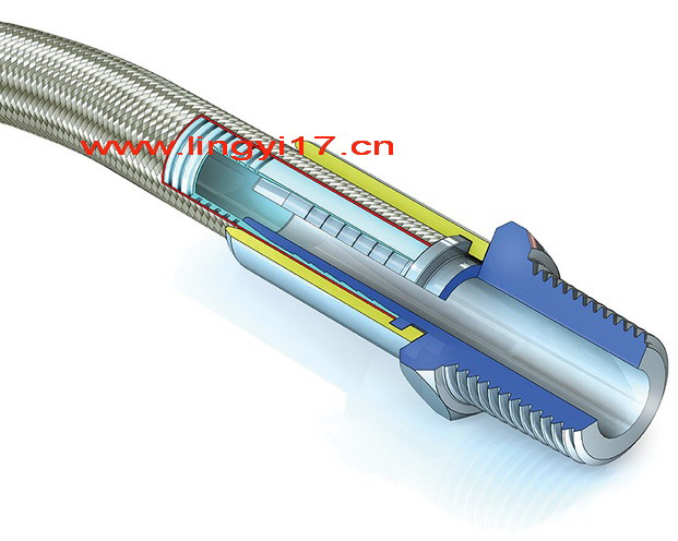 英國(guó)Aflex Hyperline不銹鋼編織耐高壓特氟龍管