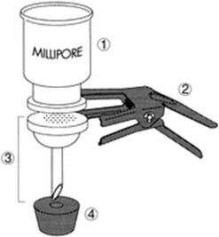 美國Millipore密理博玻璃換膜過濾器